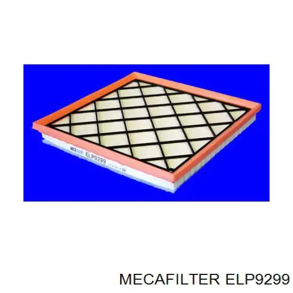 ELP9299 Mecafilter Повітряний фільтр двигуна