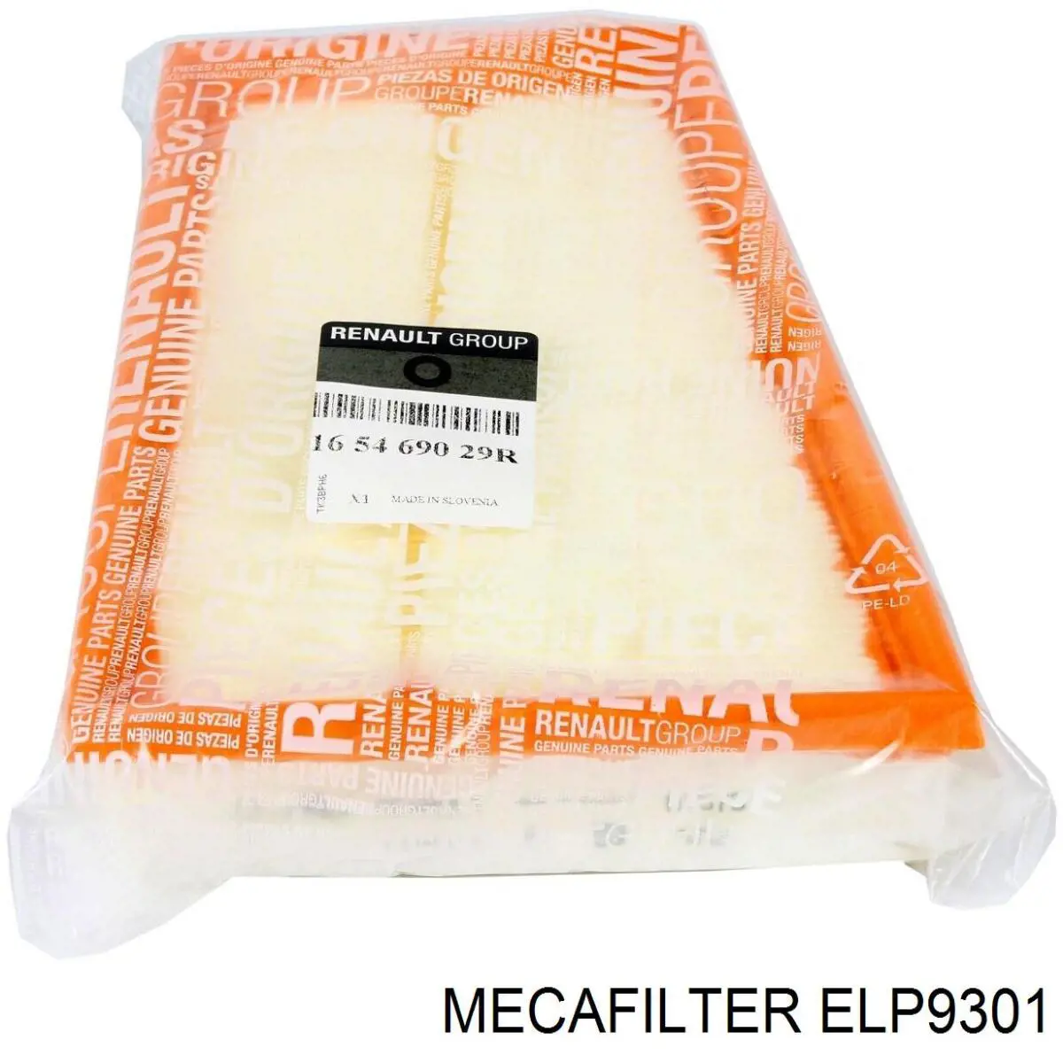 Купити ELP9301 Mecafilter Автомобільний фільтр повітря