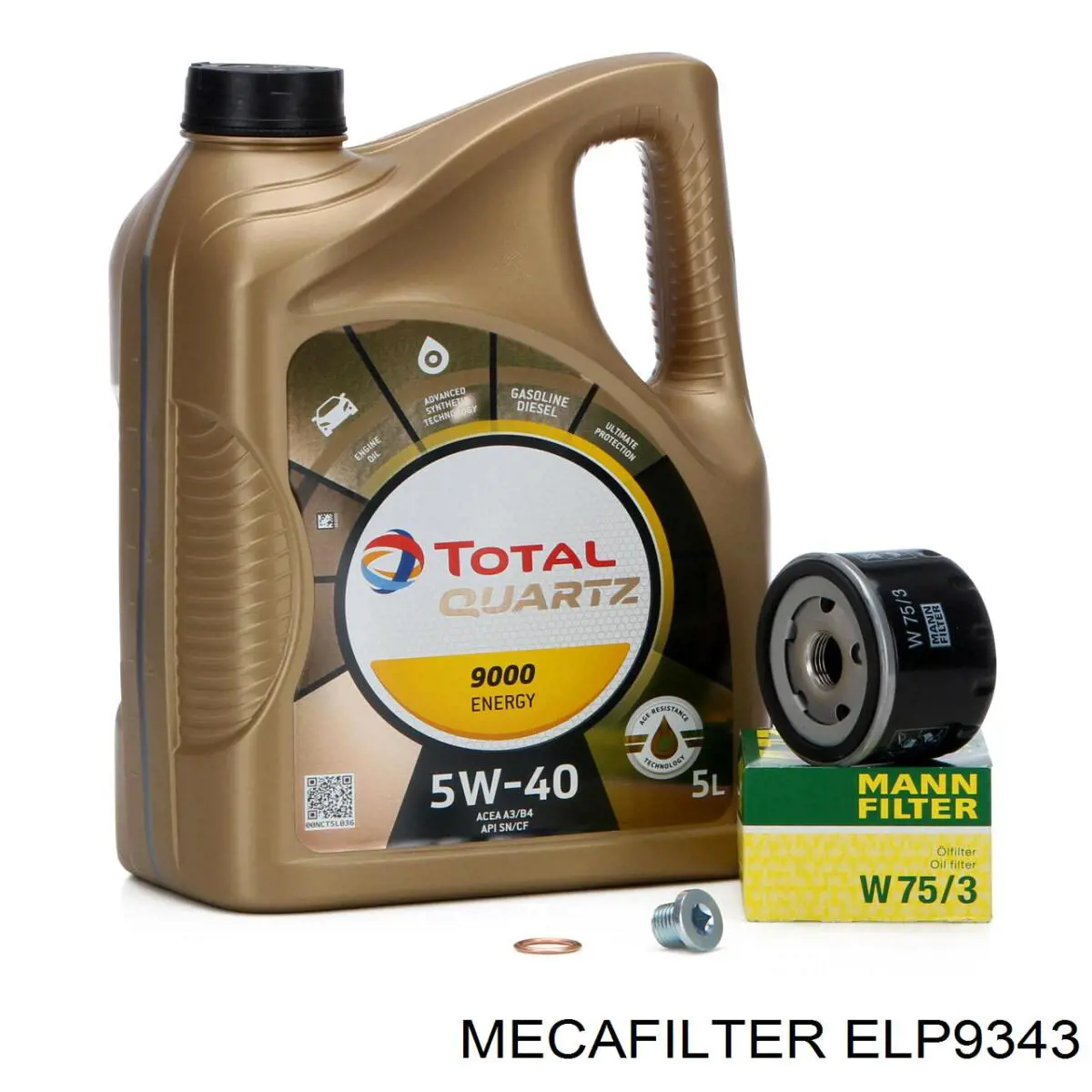 Купити ELP9343 Mecafilter Автомобільний фільтр повітря