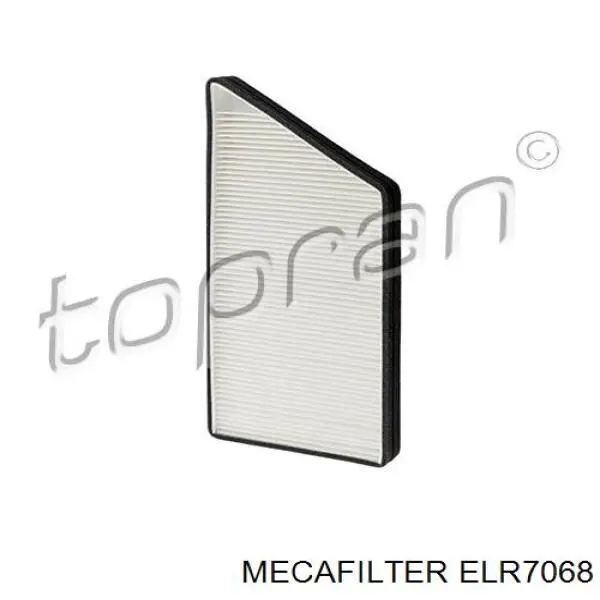 Повітряний фільтр салону Mecafilter ELR7068