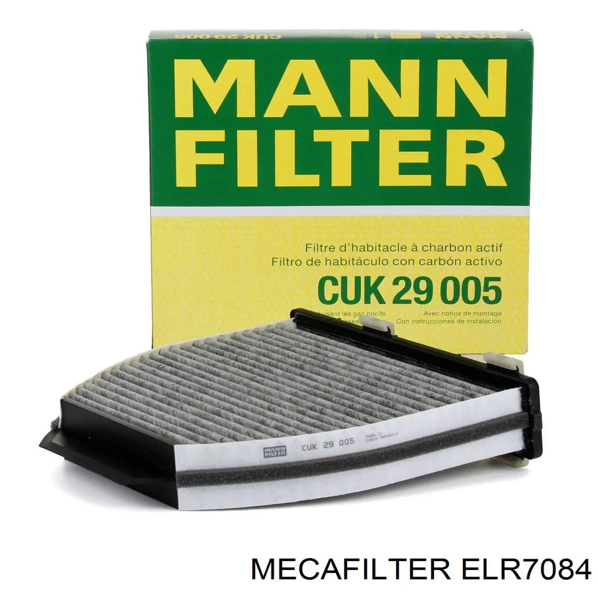Фільтр повітряний обігрівача Mecafilter ELR7084 ціна, від 9.81 USD