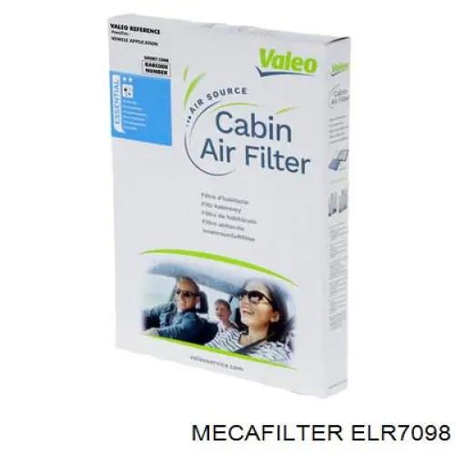 Фільтр салону ELR7098 Mecafilter