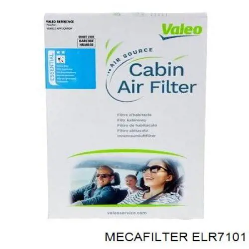 Фільтр повітряний обігрівача Mecafilter ELR7101 ціна, від 6.30 USD