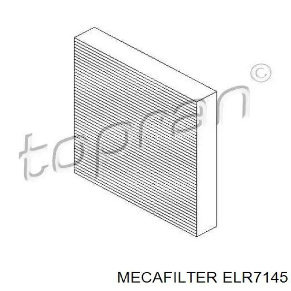 Фільтр повітряний обігрівача Mecafilter ELR7145 ціна, від 3.04 USD