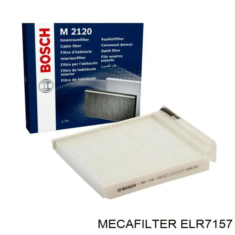Фільтр повітряний обігрівача Mecafilter ELR7157 ціна, від 4.79 USD