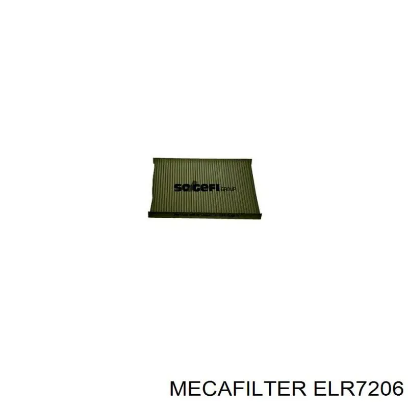 Фільтр повітряний обігрівача Mecafilter ELR7206 ціна, від 3.85 USD