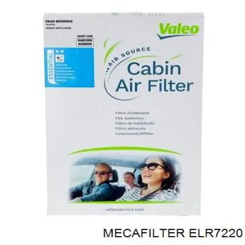 Фільтр повітряний обігрівача Mecafilter ELR7220 ціна, від 7.17 USD