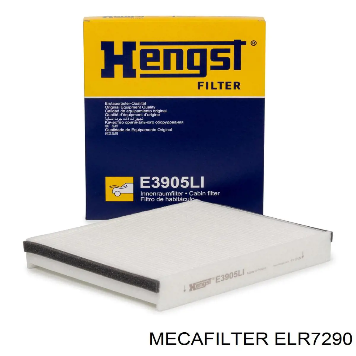 ELR7290 Mecafilter Внутрішньосалонний фільтр