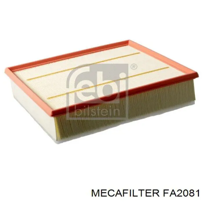 Елемент повітряного фільтра Mecafilter FA2081 ціна, від 8.73 USD