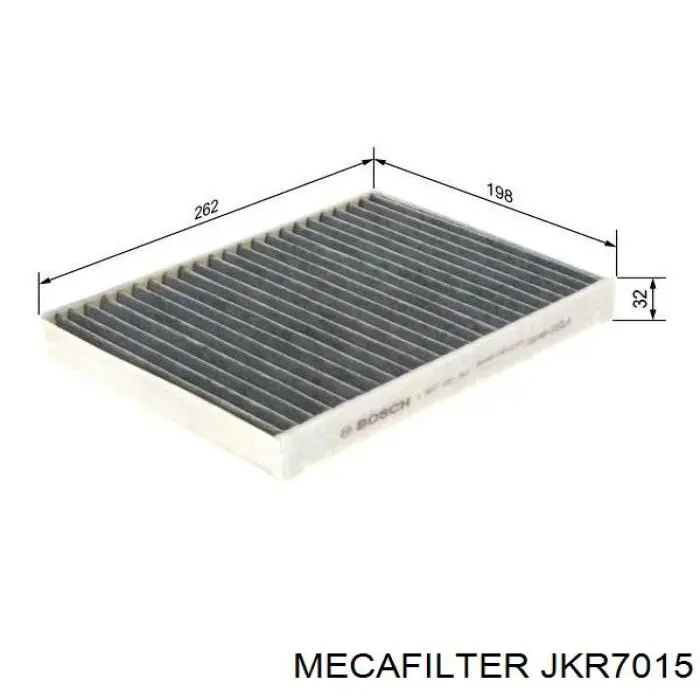 Фільтр салону JKR7015 Mecafilter