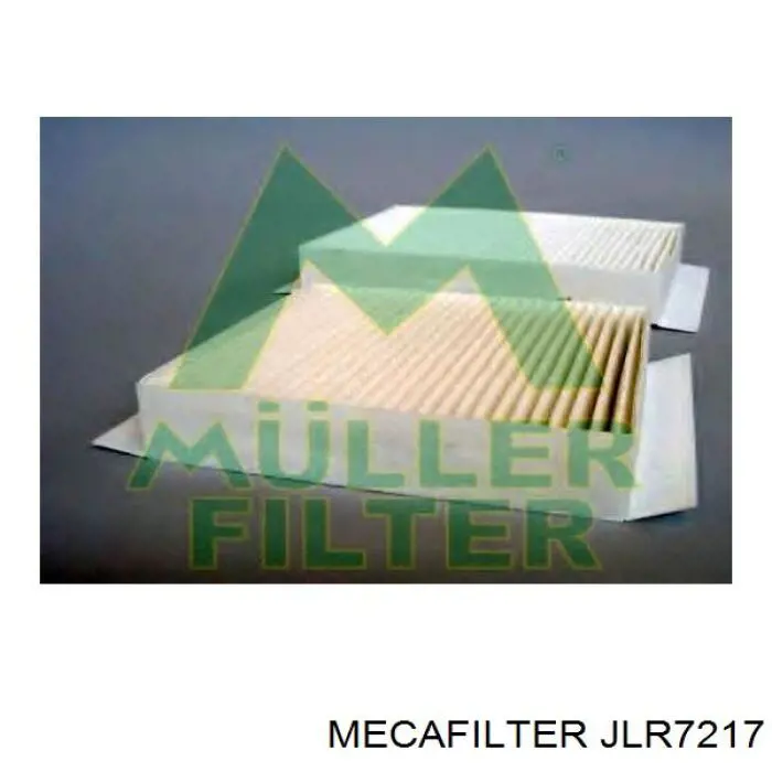 Повітряний фільтр салону Mecafilter JLR7217