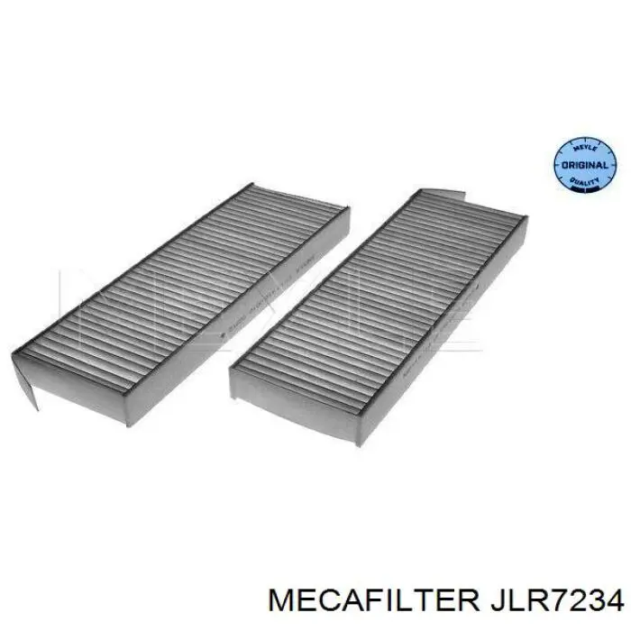 Фільтр повітряний обігрівача Mecafilter JLR7234 ціна, від 7.57 USD