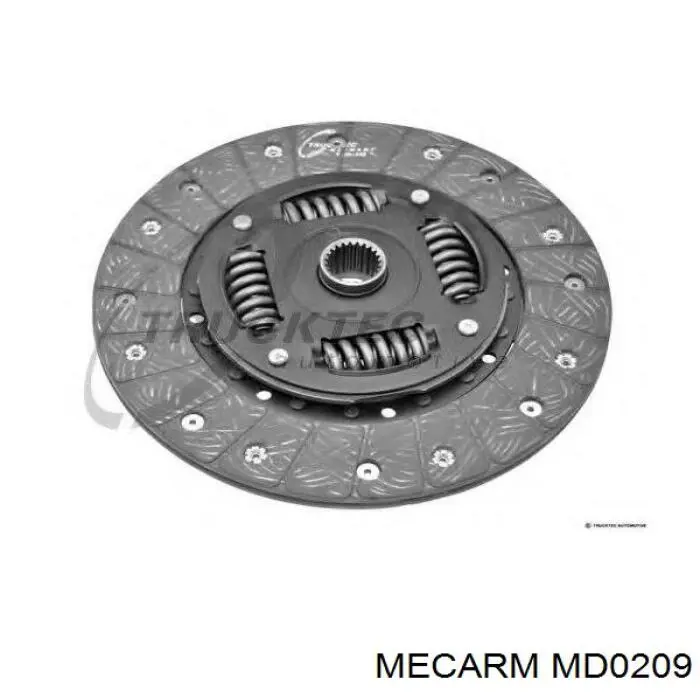 Диск зчеплення MD0209 Mecarm