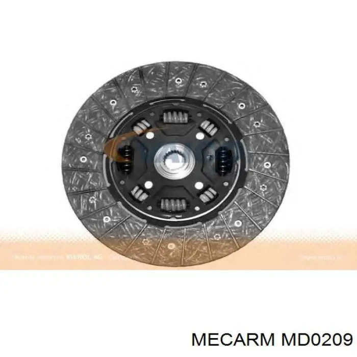 Диск зчеплення MD0209 Mecarm