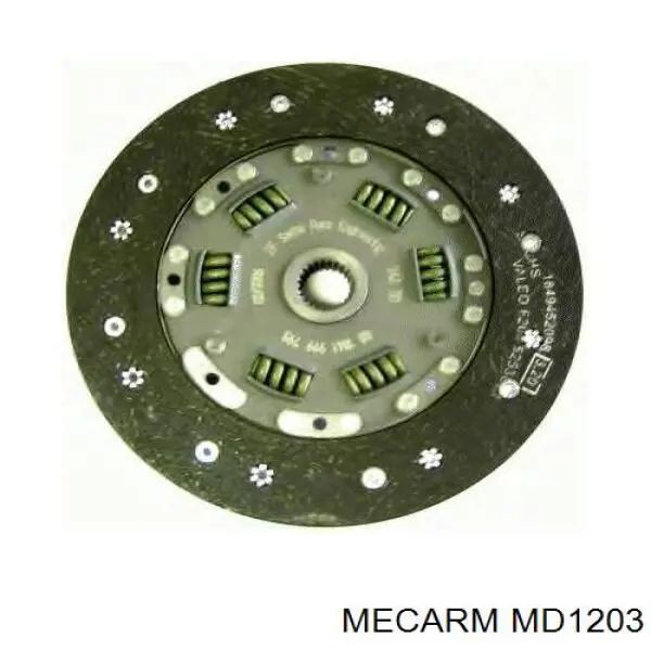 Диск зчеплення MD1203 Mecarm