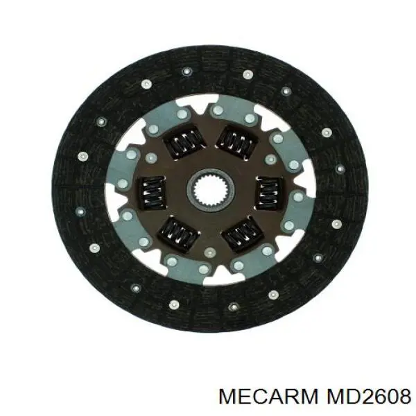 MD2608 Mecarm Диск сцепления
