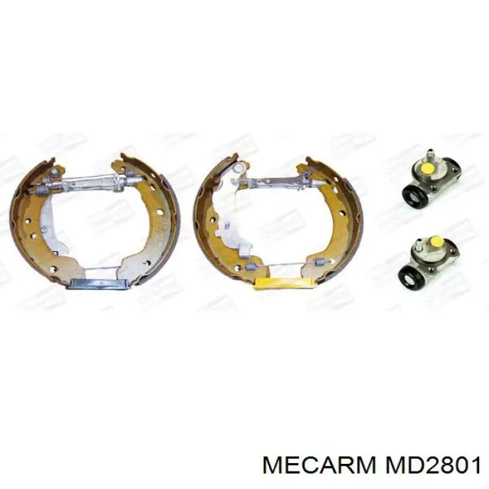 Диск сцепления  MECARM MD2801
