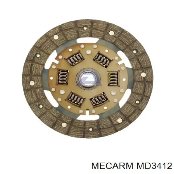MD3412 Mecarm Диск зчеплення
