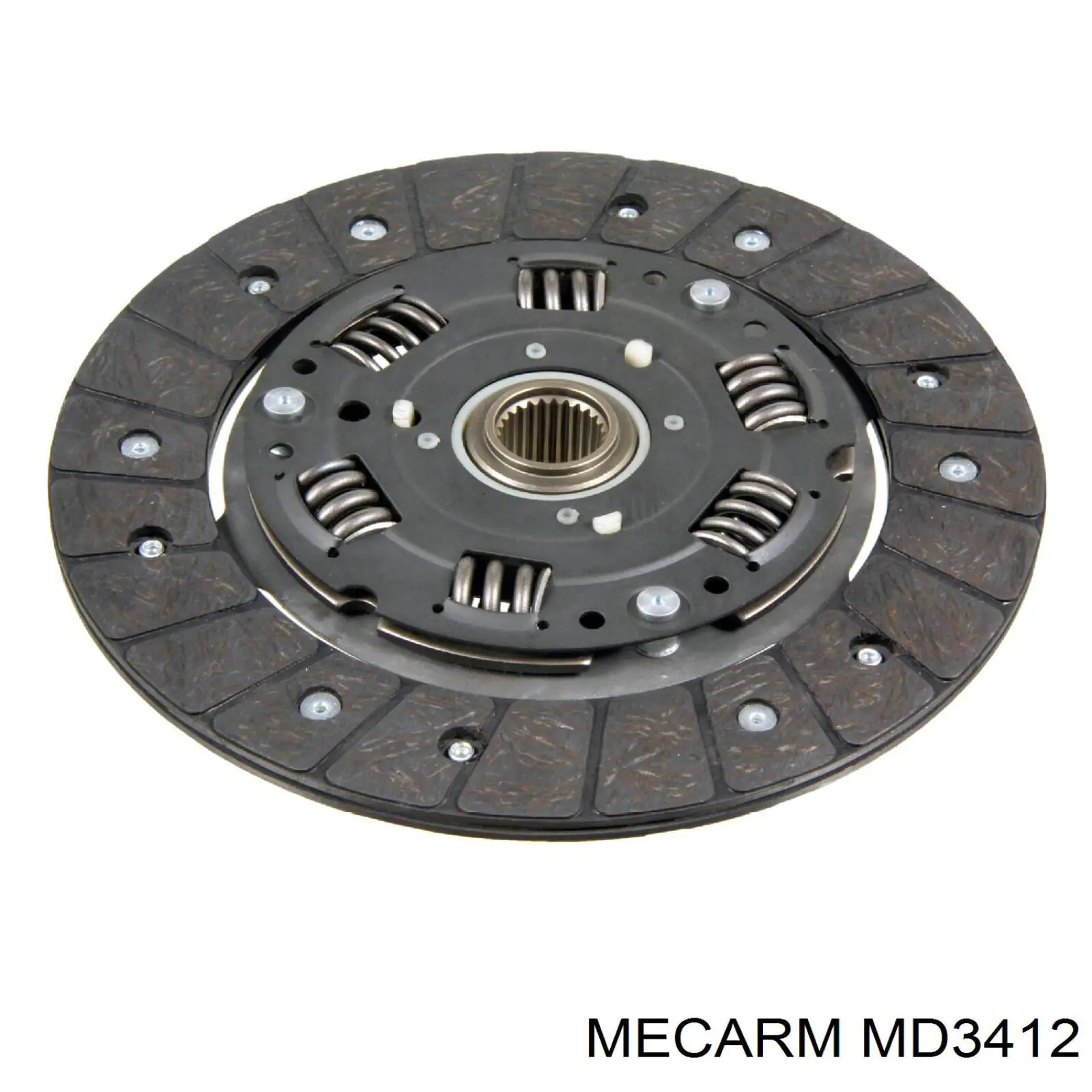 Диск зчеплення MD3412 Mecarm