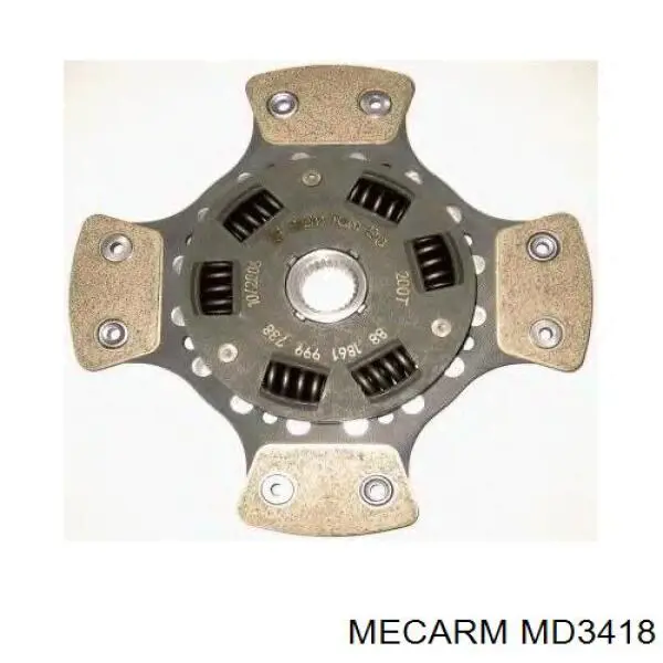Зчеплення Mecarm MD3418 ціна, від 39.76 USD