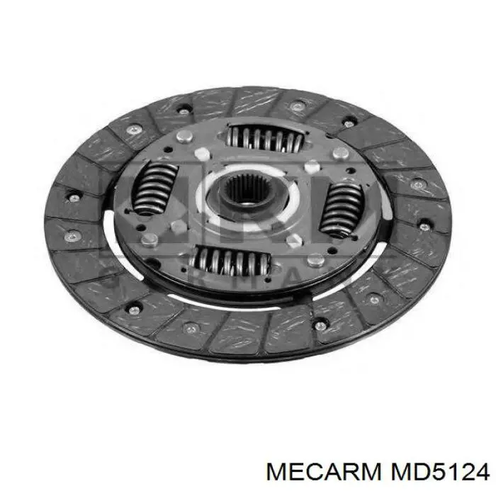 Диск зчеплення MD5124 Mecarm