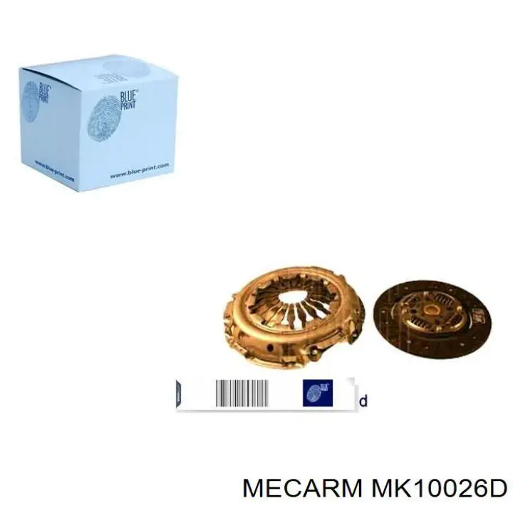 Комплект зчеплення (3 частини) Mecarm MK10026D ціна, від 104.60 USD