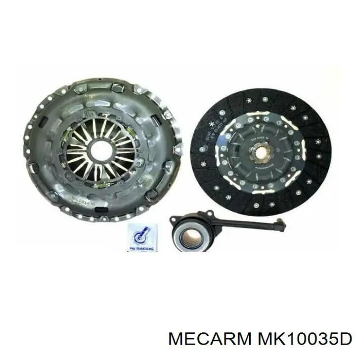 Купити MK10035D Mecarm Комплект зчеплення (диск, корзина, підшипник)