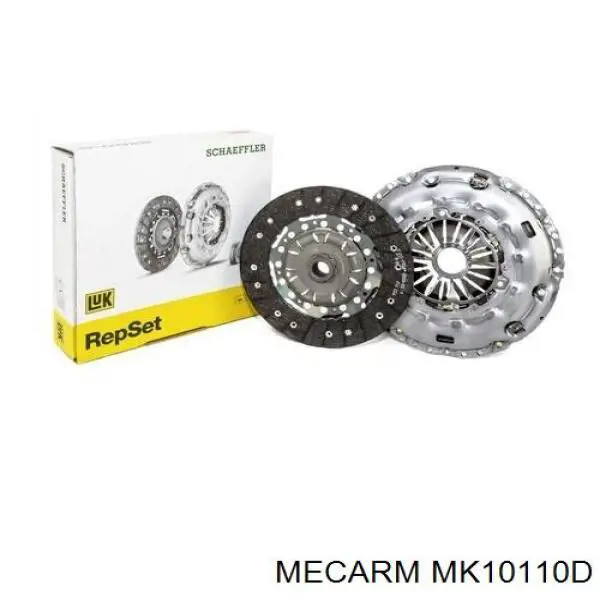 Комплект зчеплення (3 частини) Mecarm MK10110D ціна, від 187.33 USD