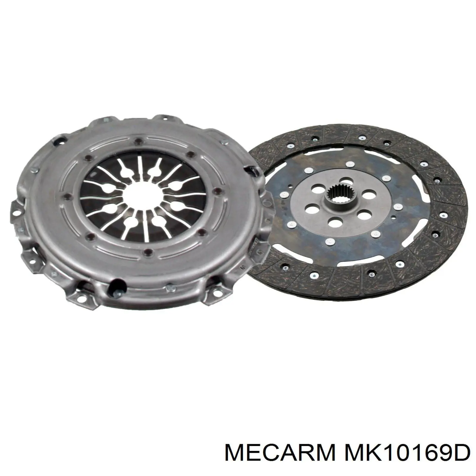 Комплект зчеплення (3 частини) MK10169D Mecarm