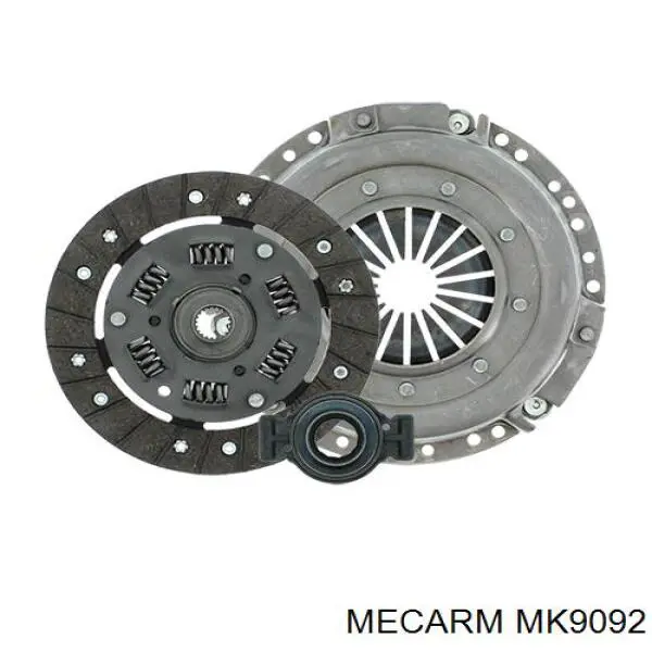 Комплект зчеплення (3 частини) Mecarm MK9092 ціна, від 56.56 USD