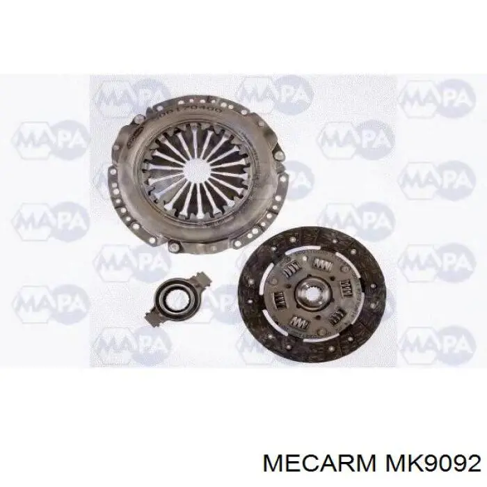 MK9092 Mecarm Зчеплення в зборі