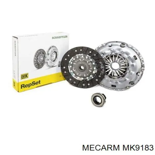 Купити MK9183 Mecarm Комплект зчеплення (диск, корзина, підшипник)