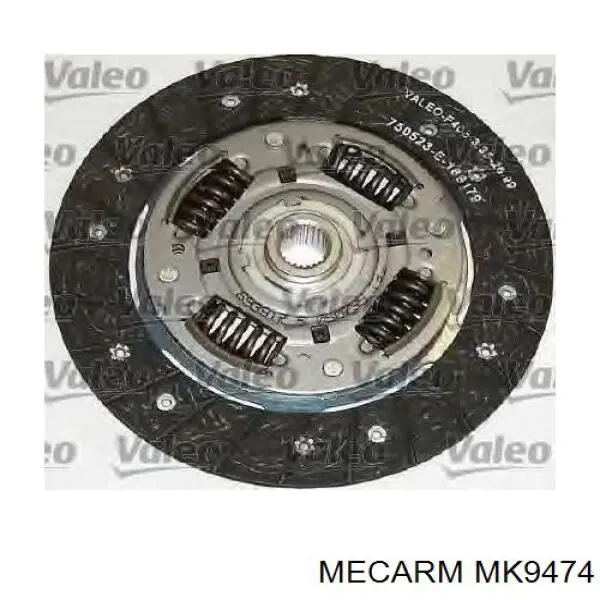 MK9474 Mecarm комплект зчеплення (3 частини)