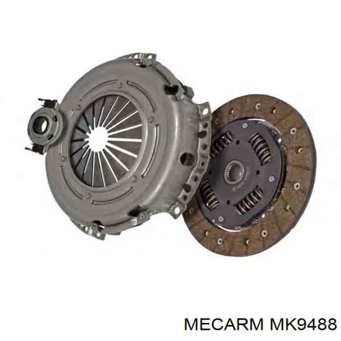Комплект зчеплення (3 частини) Mecarm MK9488 ціна, від 68.75 USD