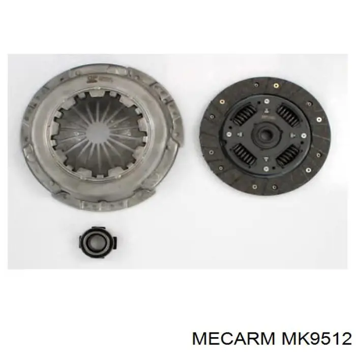 Купити MK9512 Mecarm Комплект зчеплення (диск, корзина, підшипник)