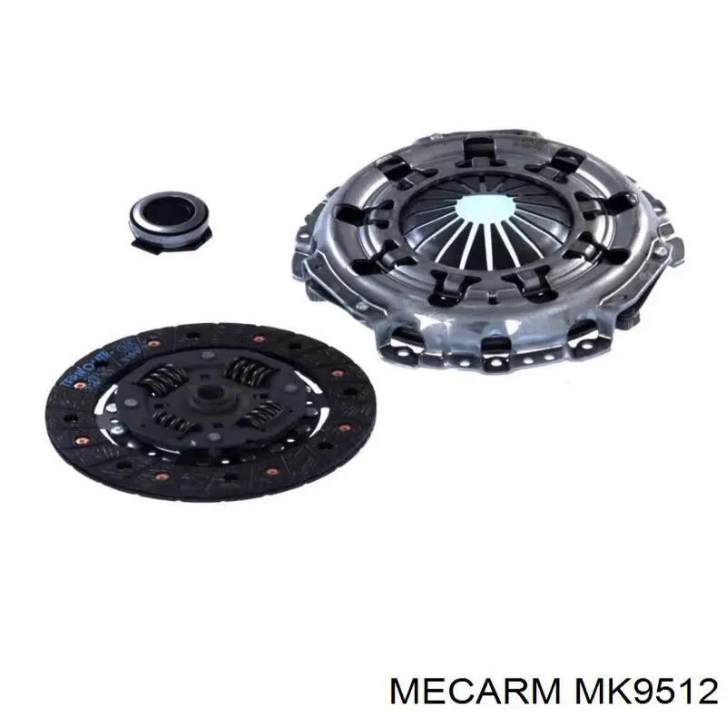 MK9512 Mecarm комплект зчеплення (3 частини)