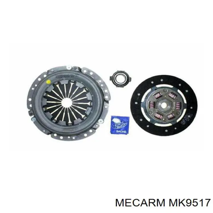 Комплект зчеплення (3 частини) Mecarm MK9517 ціна, від 83.02 USD