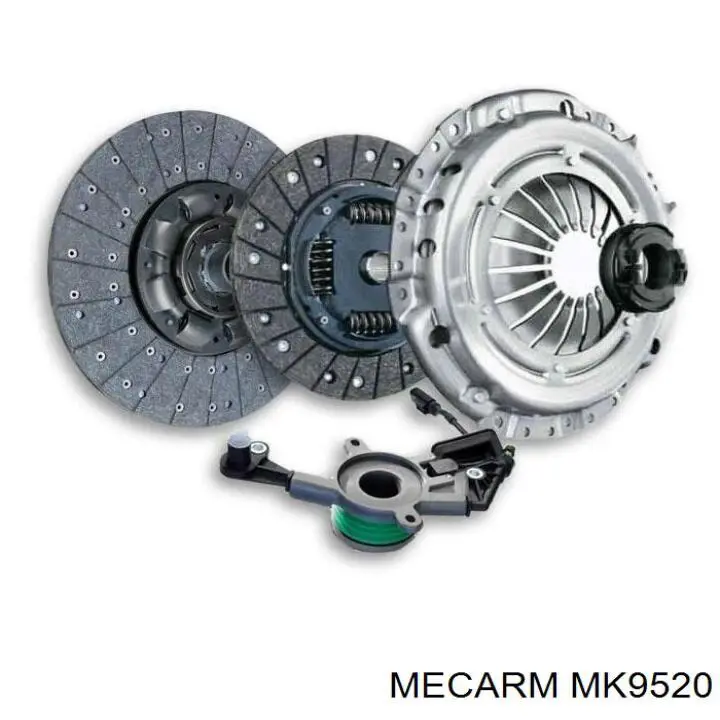 Комплект зчеплення (3 частини) Mecarm MK9520 ціна, від 116.35 USD