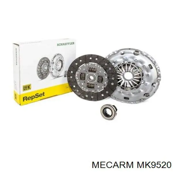 MK9520 Mecarm комплект зчеплення (3 частини)