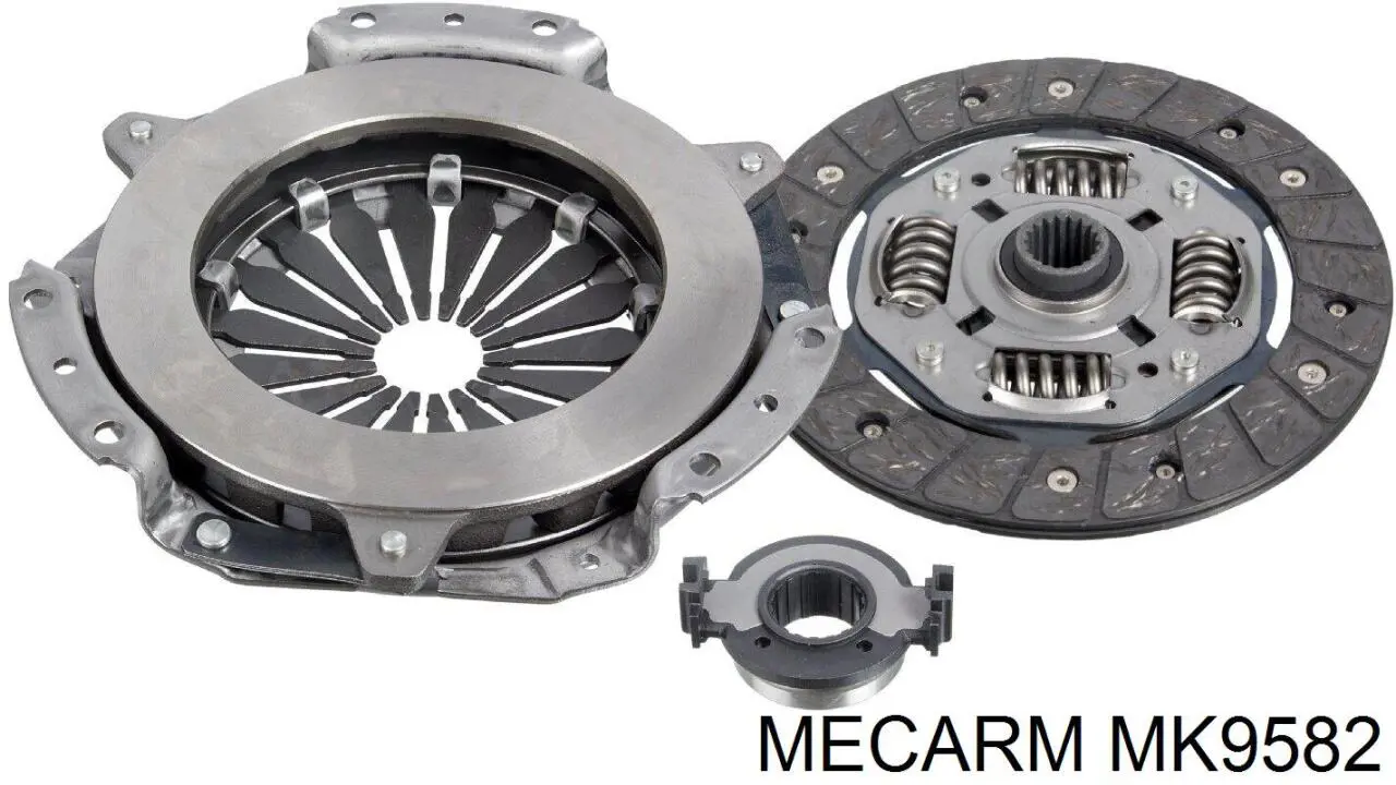 MK9582 Mecarm комплект зчеплення (3 частини)