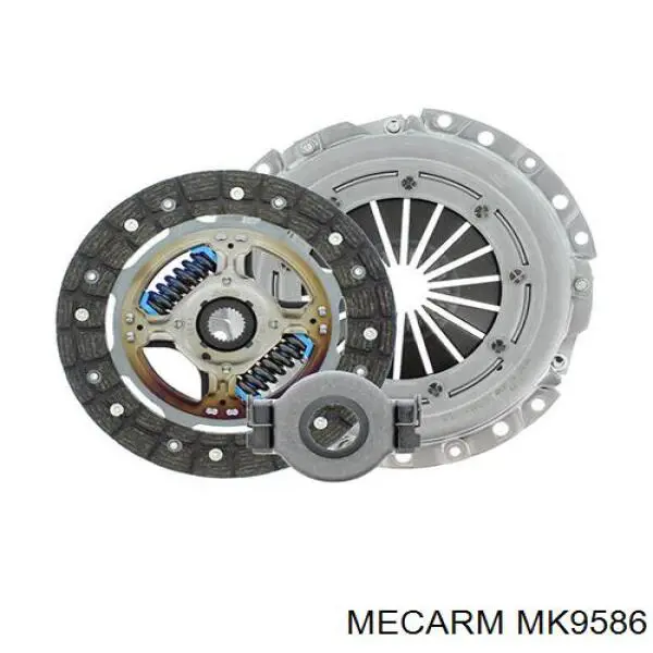 Комплект зчеплення (3 частини) Mecarm MK9586 ціна, від 87.17 USD
