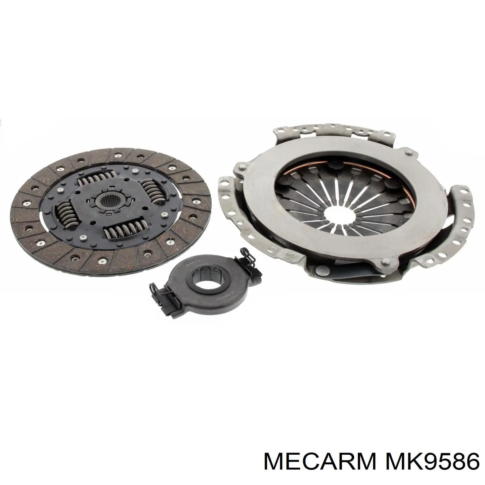 Купити MK9586 Mecarm Комплект зчеплення (диск, корзина, підшипник)