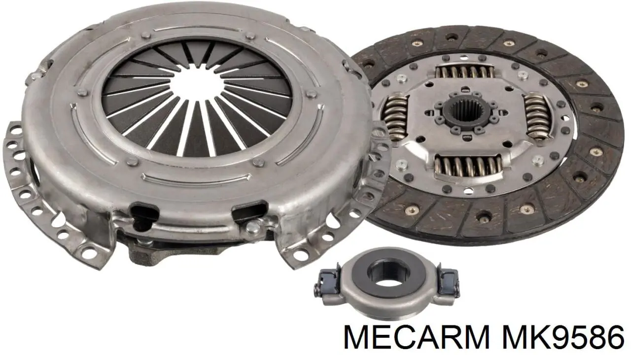 MK9586 Mecarm комплект зчеплення (3 частини)