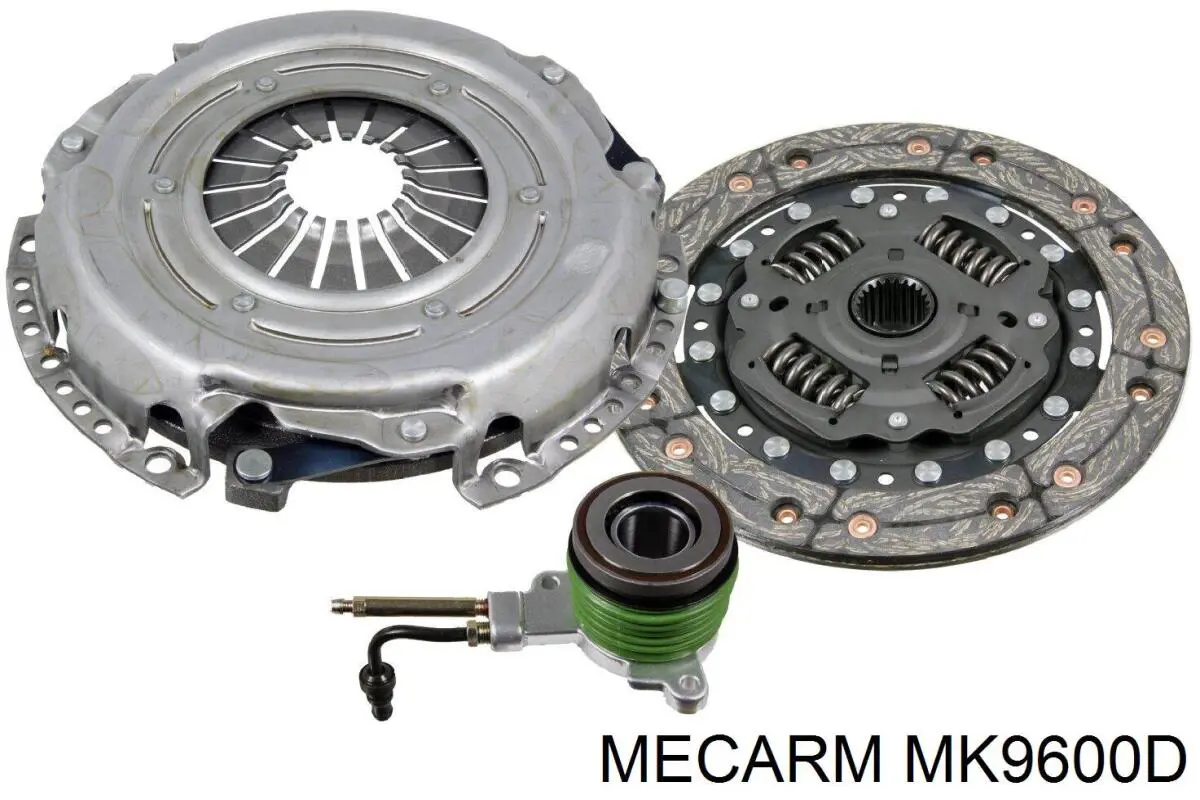 Комплект зчеплення (3 частини) MK9600D Mecarm