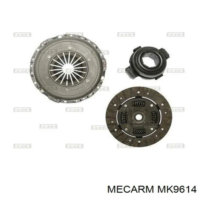 Комплект зчеплення (3 частини) Mecarm MK9614 ціна, від 88.89 USD