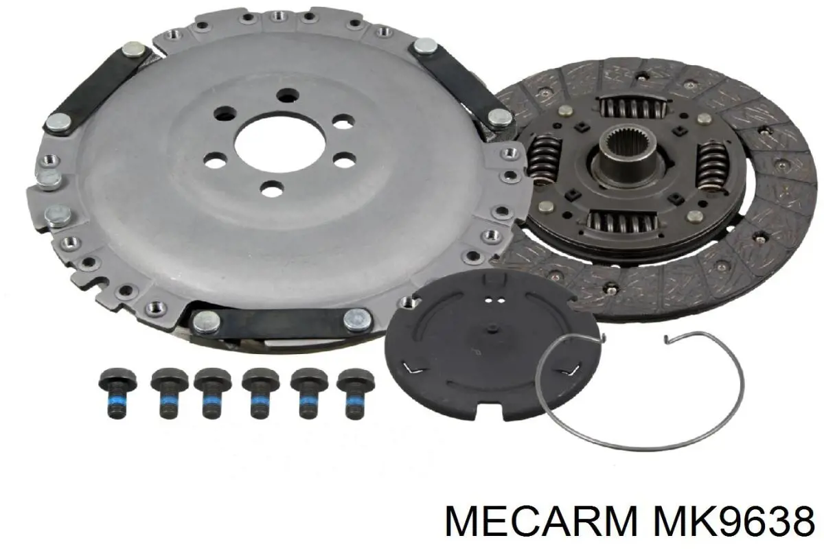 Комплект зчеплення (3 частини) Mecarm MK9638 ціна, від 99.78 USD