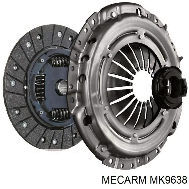 MK9638 Mecarm комплект зчеплення (3 частини)
