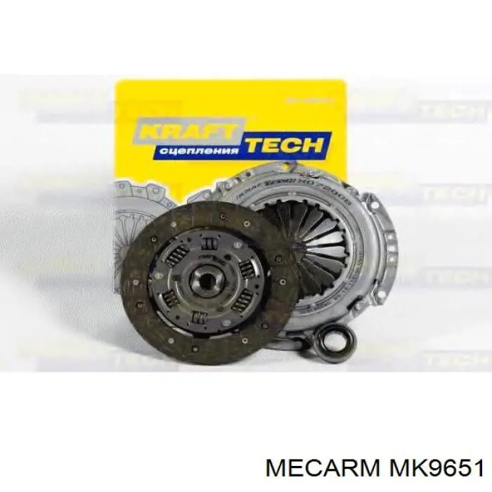 Комплект зчеплення (3 частини) Mecarm MK9651 ціна, від 71.08 USD