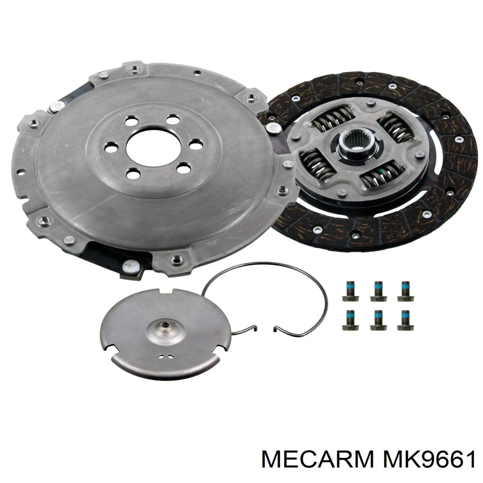 MK9661 Mecarm комплект зчеплення (3 частини)
