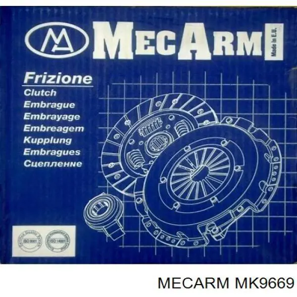 Купити MK9669 Mecarm Комплект зчеплення (диск, корзина, підшипник)